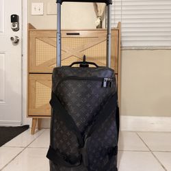 Louis Vuitton 55 Damier Grey 55 Soft Rolling Bag Luggage Backpack Suitcase