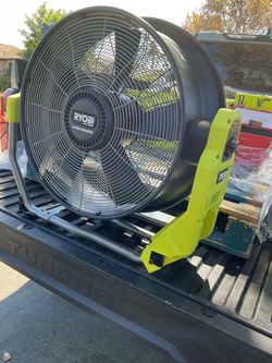 Ryobi 40V HP AirCannon Cordless Fan please read the description