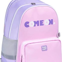Brandnew Burden Relief Kids Backpacks Teen Student School Bag for Boys and Girls with Chest Strap Ages 6-12 
