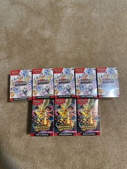 Pokémon prismatic and ascended bundle lot