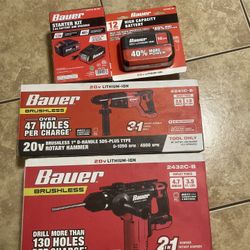 Bauer Tools Bundle