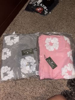 Demin Tear Hoodies