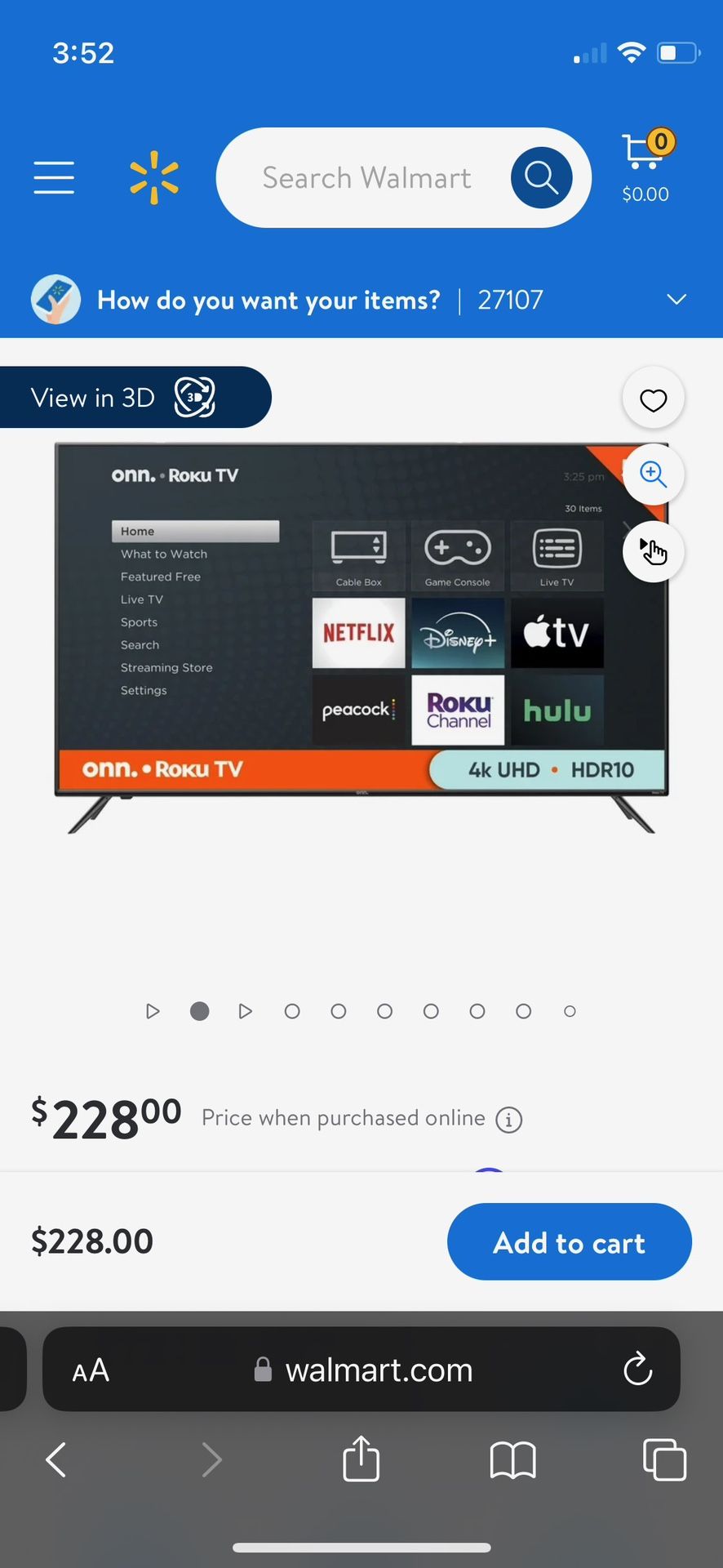 ROKU 55in TV