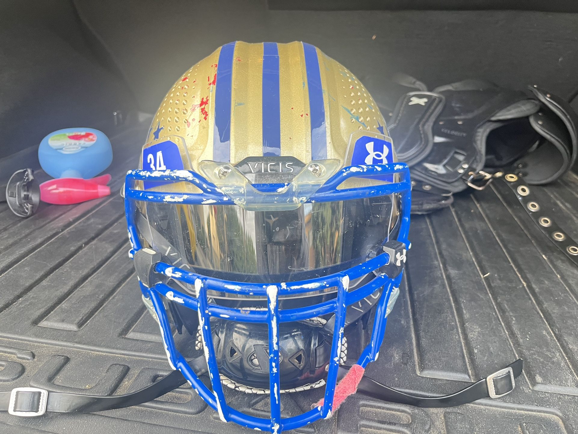 Vicis football helmet