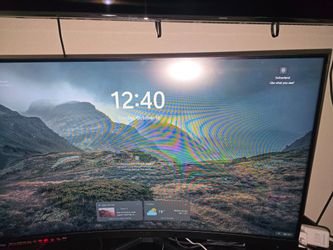 Msi Curved gaming monitor