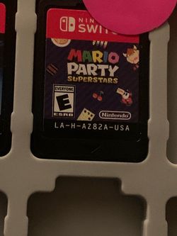 Mario Party Superstars Nintendo Switch Game