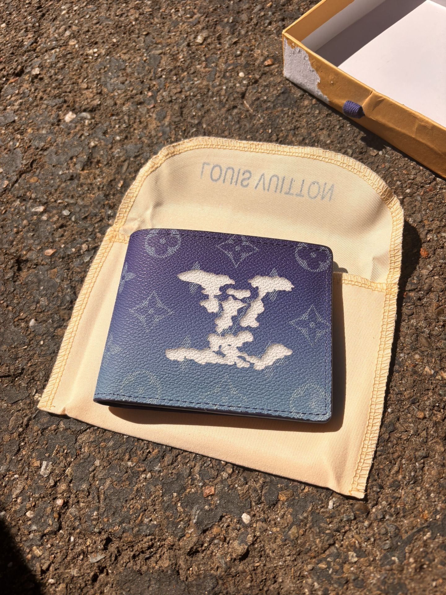 Louis Vuitton Sky Blue Wallet