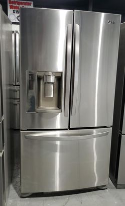 LG 3-Door Stainless Steel Fridge

