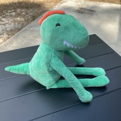 Pillowfort Green Dinosaur Plush Stuffed Animal Toy 21" Dino Throw Buddy Pal Toy