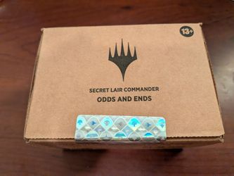 magic the gathering mtg TCG secret lair Commander deck odds and ends new sealed in hand