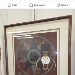 Charley Harper "Hexit" serigraph.