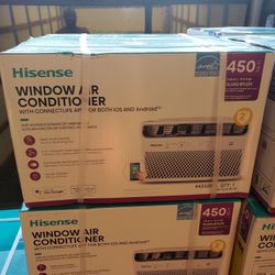 New In Box 10,000 Btu Hisense Wi-Fi Air Conditioner 