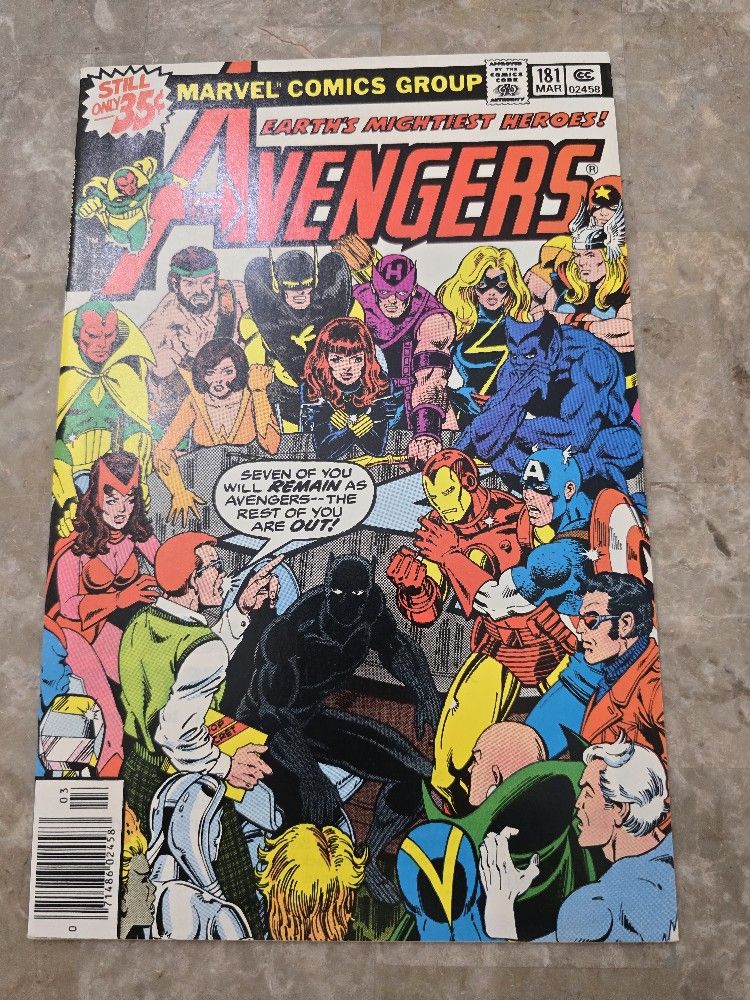 Avengers #181 Comic Book