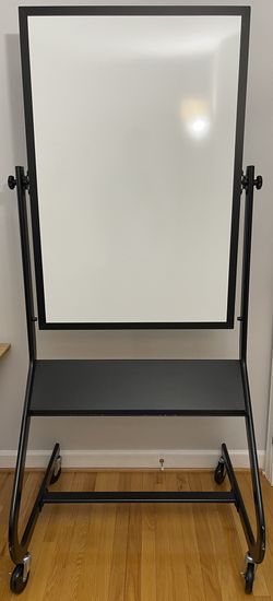 Double Sided Magnetic Markerboard Whiteboard Easel