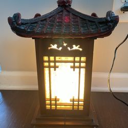 Korean Pagoda Table Lamp