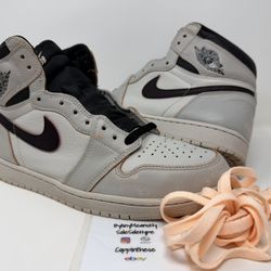 USED 2019 NIKE AIR JORDAN RETRO 1 HIGH SB NYC TO PARIS SIZE 10