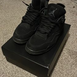 Black Cat Jordan 4s
