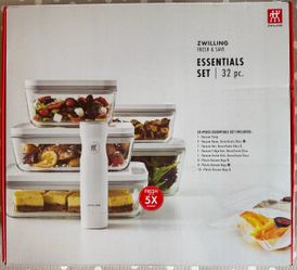 ZWILLING  glass Vacuum Starter Set, 32-pc
