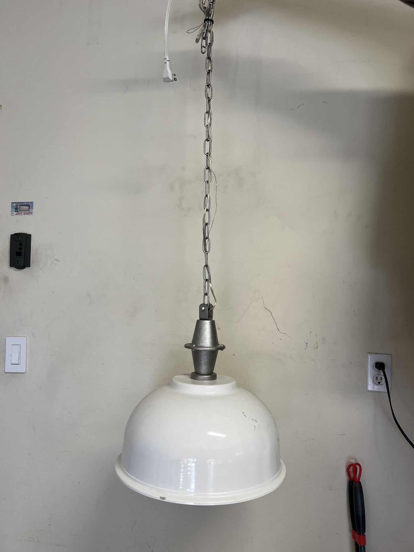 Hanging Light Fixture.