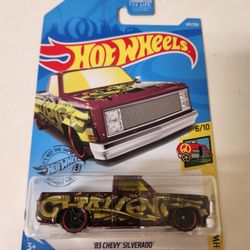 Hot Wheels '83 Chevy Silverado Art Series