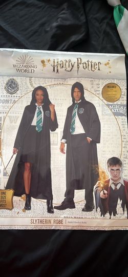 Harry Potter Slytherin Adult Hooded Robe Costume