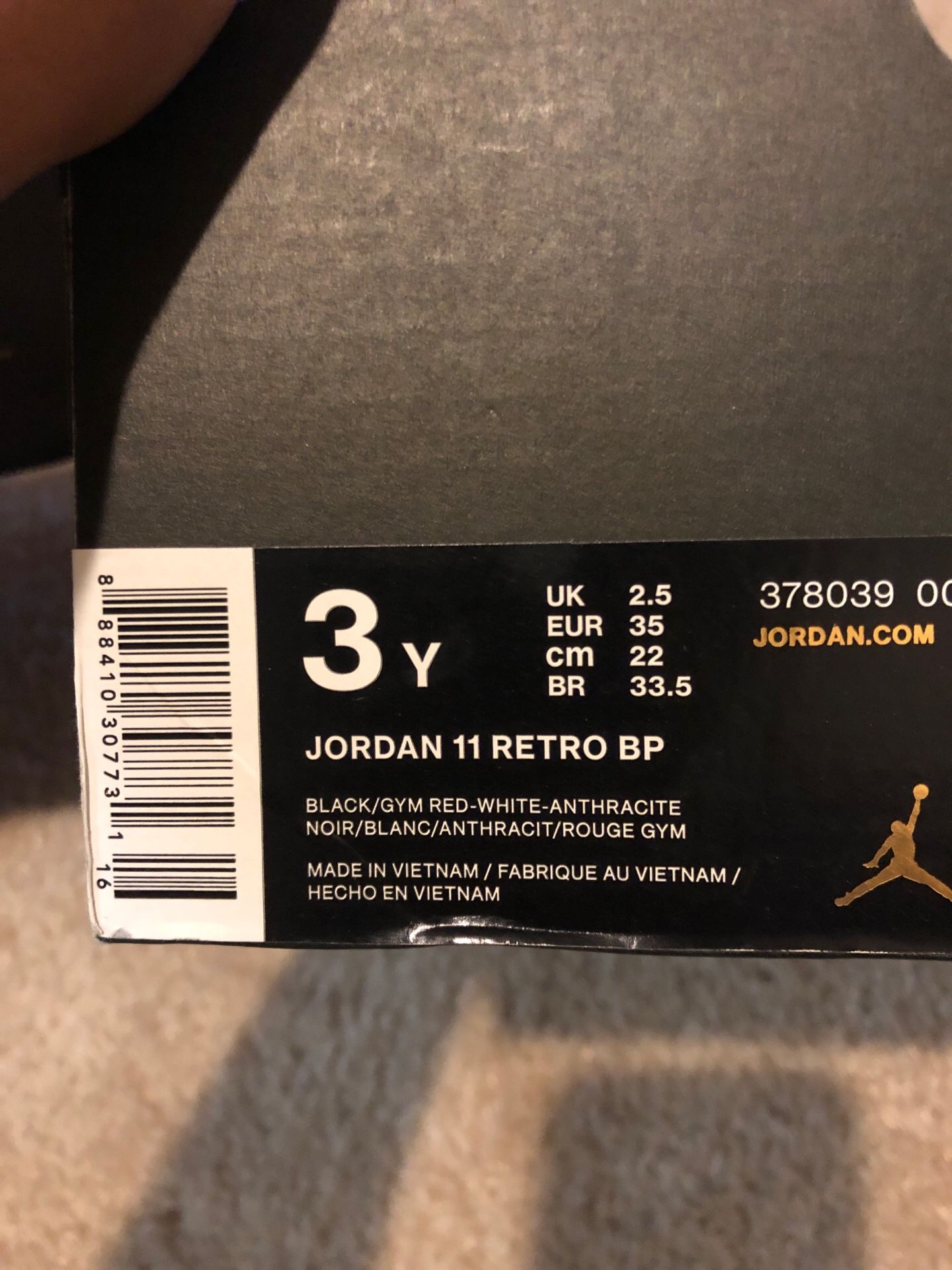 Jordan’s 11 Retro