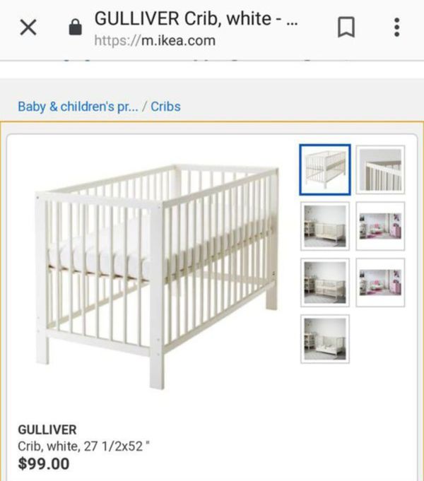 Ikea Gulliver Crib For Sale In West Covina Ca Offerup