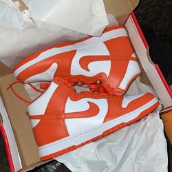 Syracuse Dunk Highs Size 10