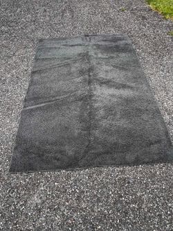 Gray rug