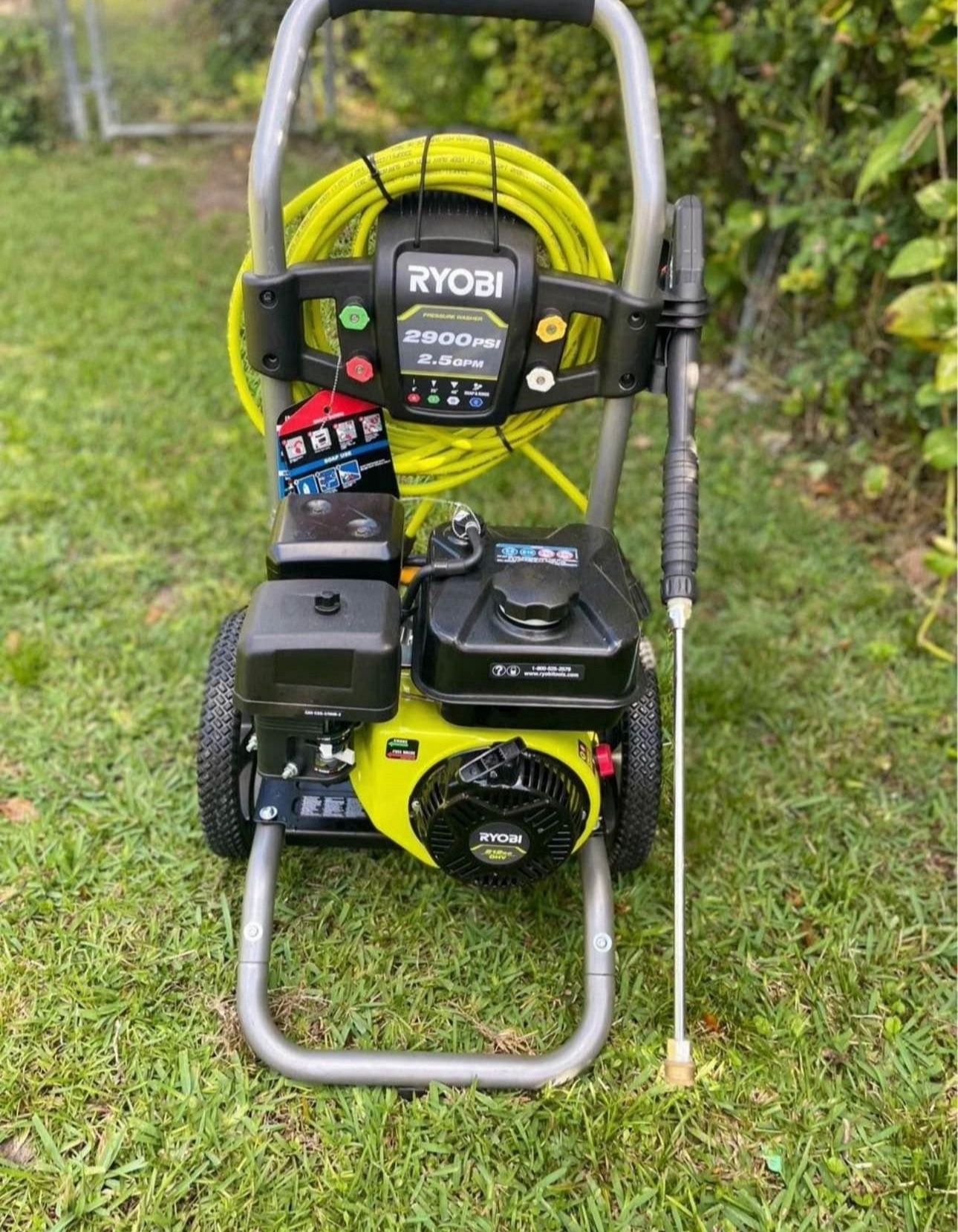 🔥pressure washer Ryobi 2900 psi new gas