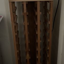 Wooden Wine Rack  Excellent Condition Asking $35