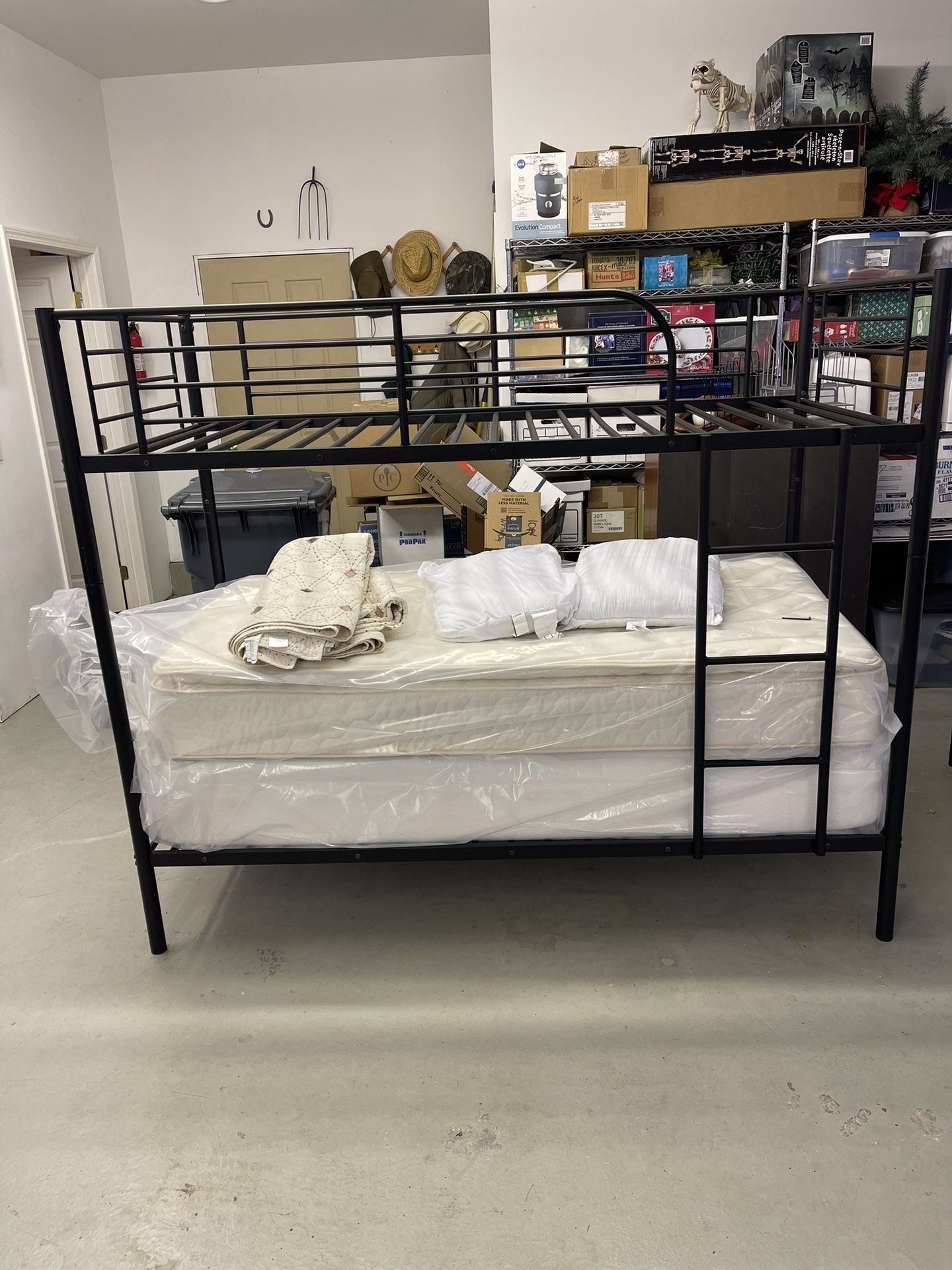 Brand New Bunk Bed And Twin Mattresses