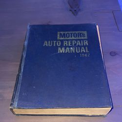 1967 Auto Repair Manual 