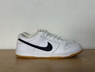 Nike SB Dunk Low Pro White Gum Sneakers CD2563-101 Men's Size 11.5