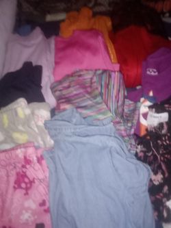 Bundle Of Girls Clothes Size 6/6 And 7/8 8 And 10/ 