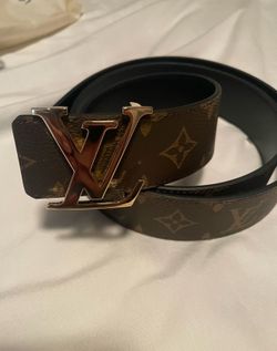 Brown Monogram Reversible Louis Vuitton Belt Size 30-38