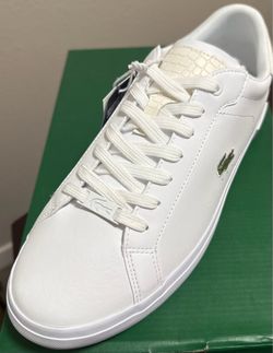 Lacoste White Low-Top Sneaker