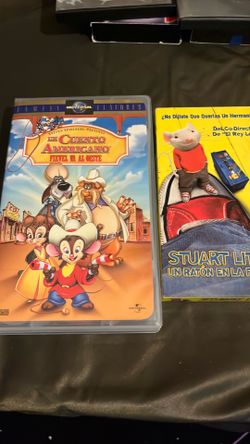 español Spanish vhs kids movies $20 for both