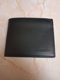 Black Deabolar bifold wallet
