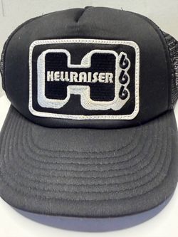 Black Hellraiser Patch Hat trucker cap from the American brand