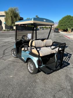 EZGO RXV Golf Cart 4-passenger 2026 batteries