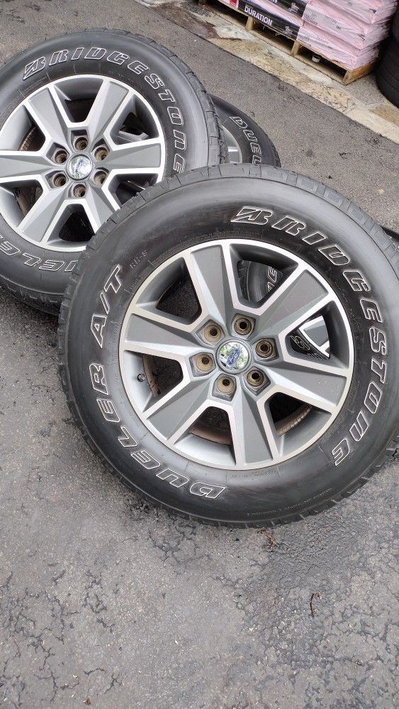 18" Ford F-150 Stx Sport Stock Wheels Tires Great Shape