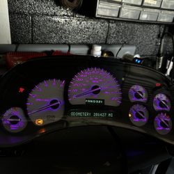 Custom Purple And White Clustet