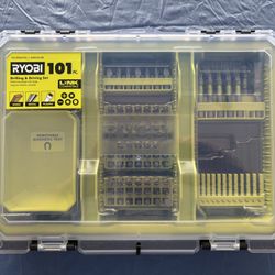 NEW - RYOBI 101 Piece Drilling and Driving Bit Set