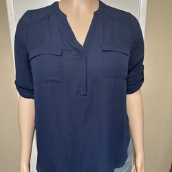 Torrid Women’s Navy Blue Blouse