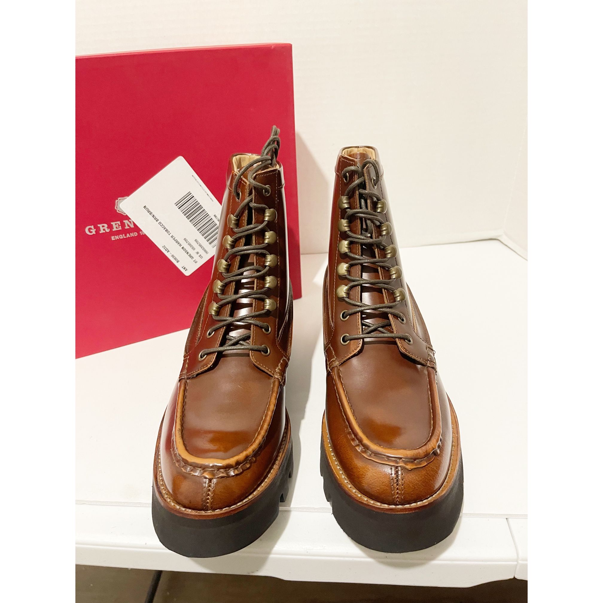 Grenson Harper Lace-Up Boots