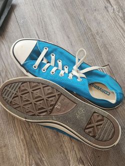 Turquoise Converse Men's Sneakers