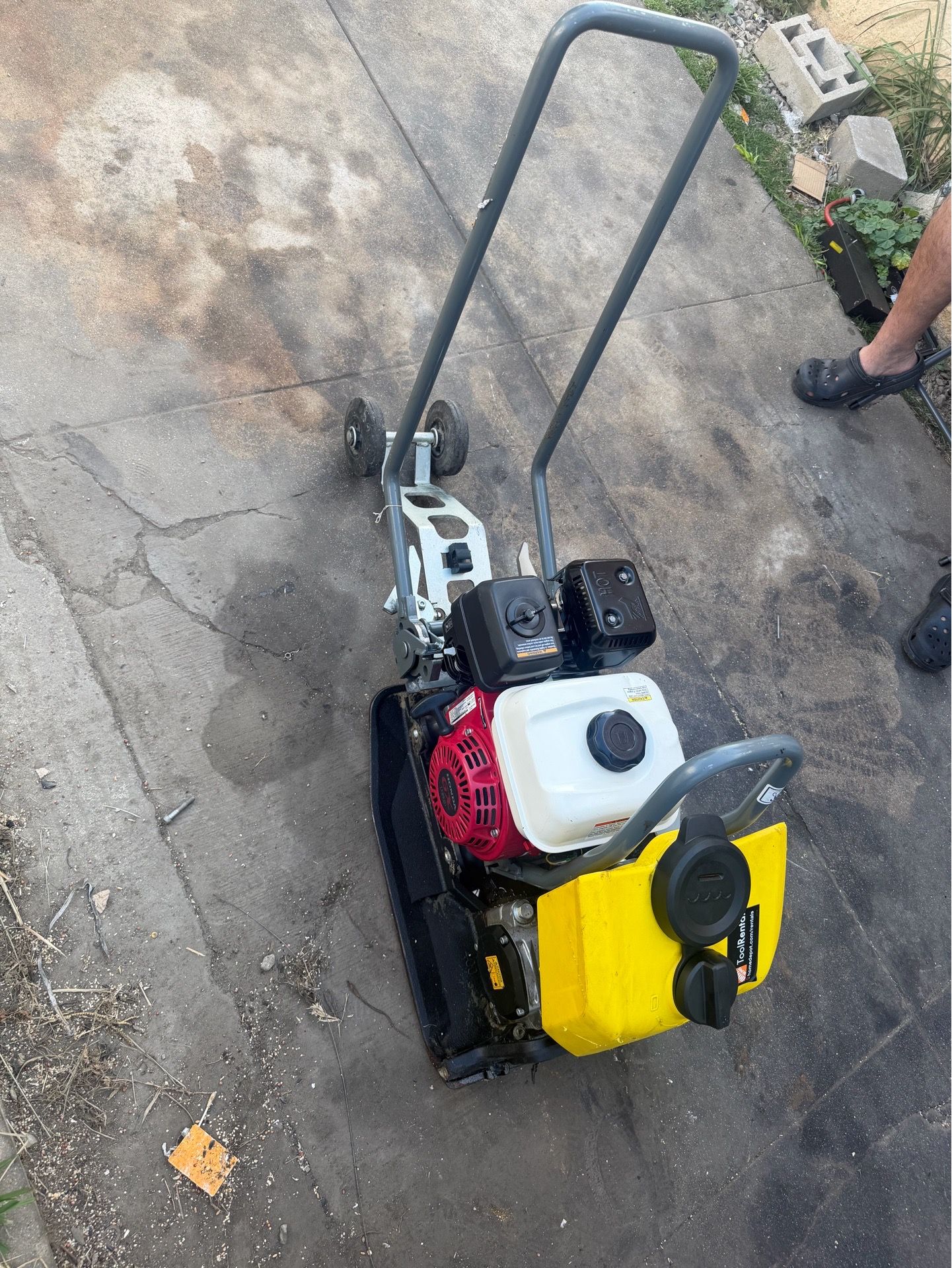 Working good BPS1340AW Single Direction Vibratory Plate