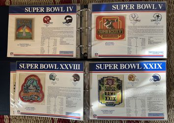 NFL Super Bowl Patch Collection Football Memorabilia Mancave Gift Jersey  Emblem Willabee & Ward 50+ for Sale in Carmichael, CA - OfferUp