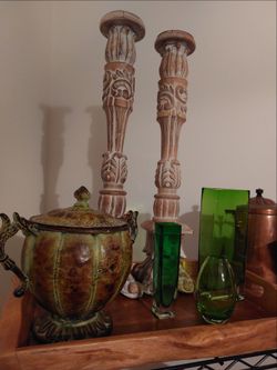 Vintage Rustic Home Decor Collection Lot